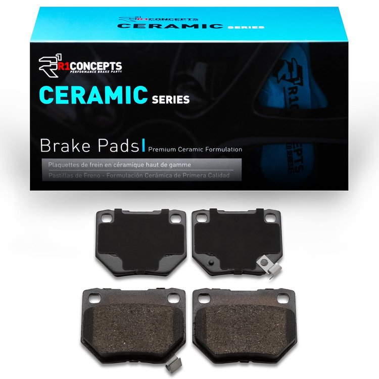 Ceramic Brake Pads, 1989-1996 Infiniti/Nissan, Position: Rear