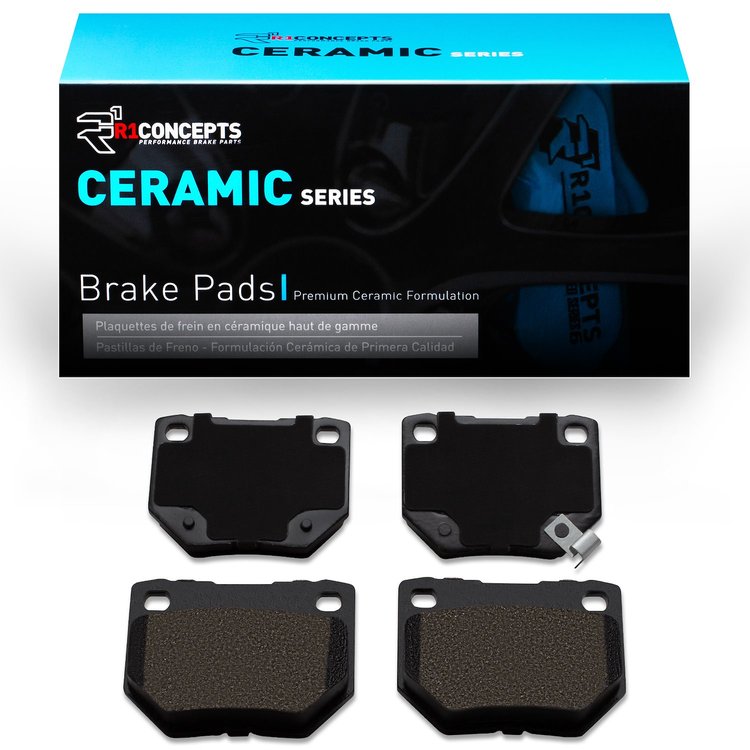 Ceramic Brake Pads, 2006-2007 Subaru, Position: Rear