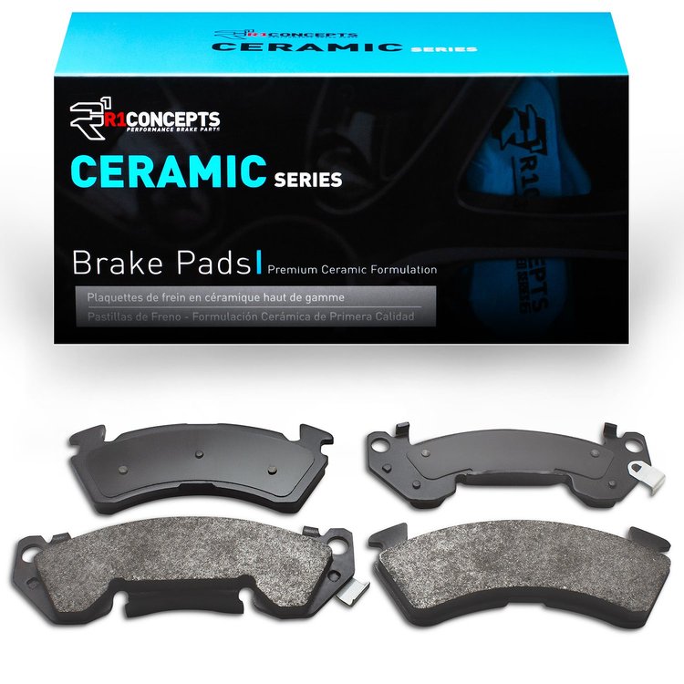 Ceramic Brake Pads, 1990-1996 GM, Position: Front