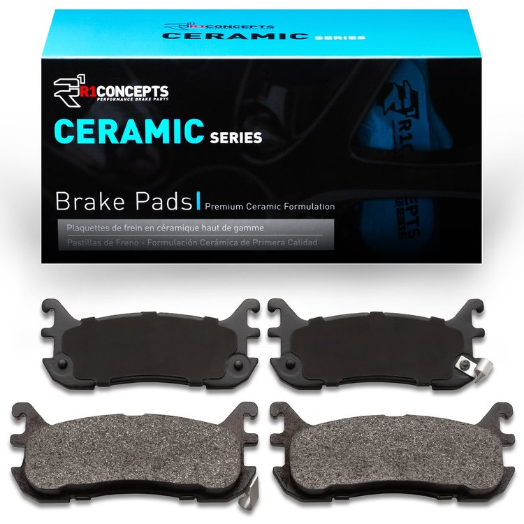 Ceramic Brake Pads, 1994-2003 Ford/Lincoln/Mercury/Mazda, Position: Rear
