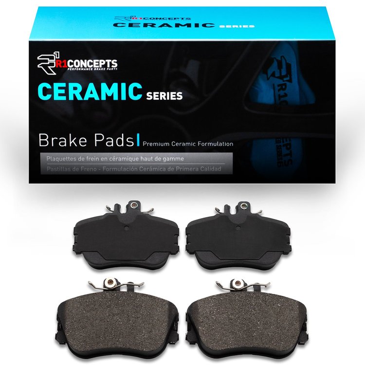 Ceramic Brake Pads, 1994-1998 Mercedes-Benz, Position: Front