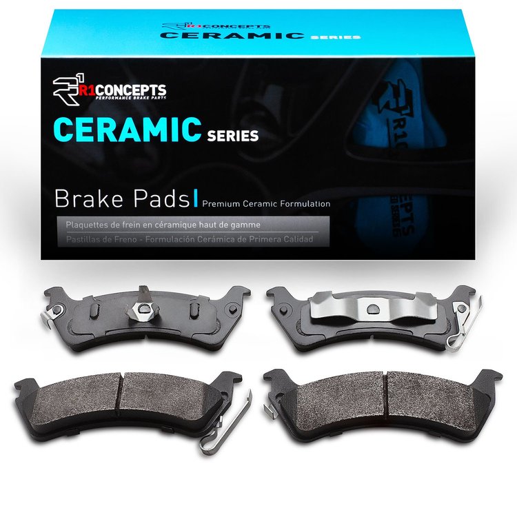 Ceramic Brake Pads, 1993-1998 Mopar, Position: Rear