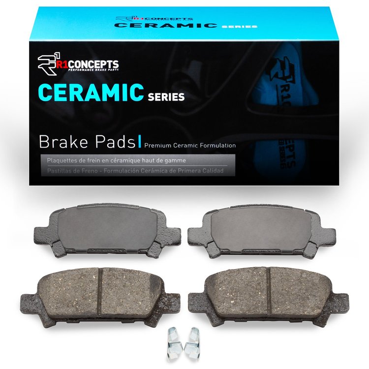 Ceramic Brake Pads, 1998-2009 Subaru, Position: Rear