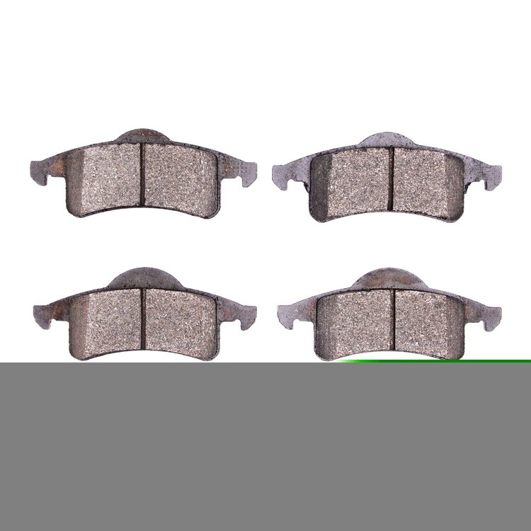 Ceramic Brake Pads, 1999-2004 Mopar, Position: Rear