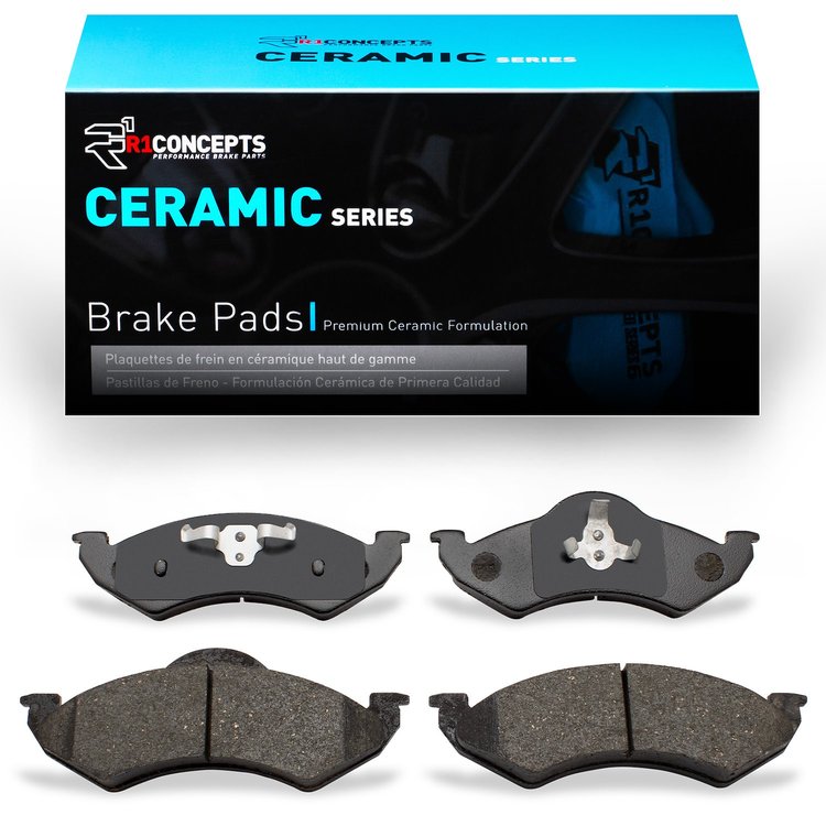 Ceramic Brake Pads, 2000-2002 Mopar, Position: Front