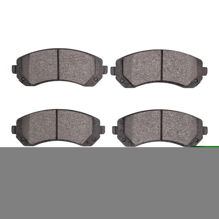 Ceramic Brake Pads, 2001-2007 GM, Position: Front