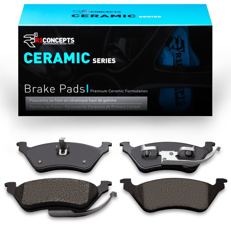 Ceramic Brake Pads, 2001-2007 Mopar, Position: Rear