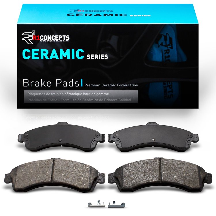 Ceramic Brake Pads, 2002-2005 GM, Position: Front
