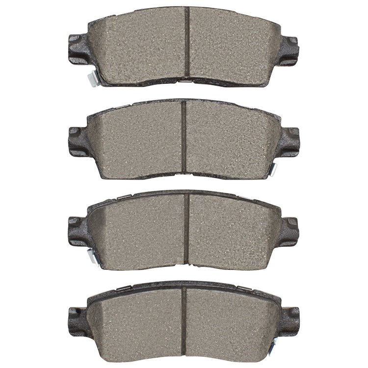 Ceramic Brake Pads, 2002-2019 GM, Position: Rear