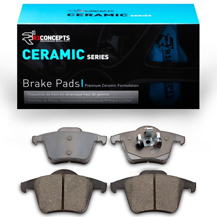 Ceramic Brake Pads, 2003-2014 Volvo, Position: Rear