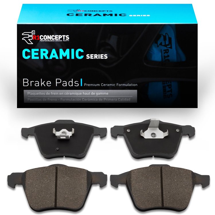 Ceramic Brake Pads, 2003-2009 Volvo, Position: Front