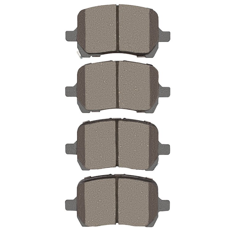 Ceramic Brake Pads, 2004-2012 GM, Position: Front