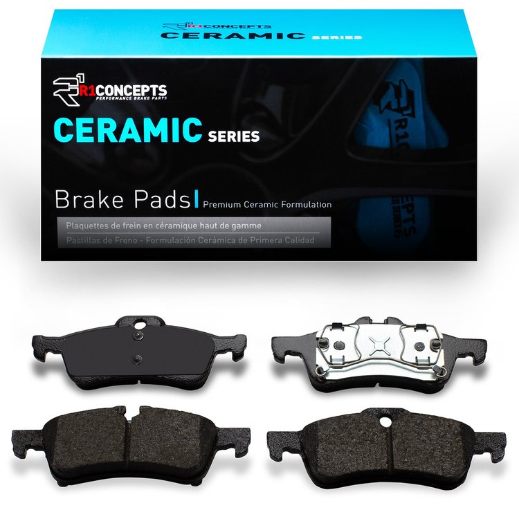 Ceramic Brake Pads, 2002-2008 Mini, Position: Rear