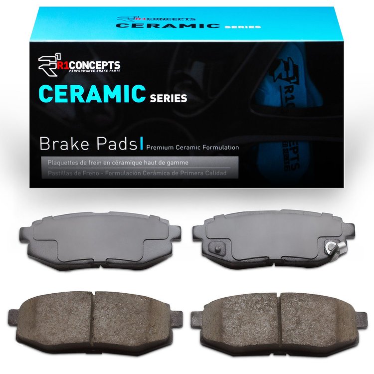 Ceramic Brake Pads, Fits Select Fits Multiple Makes/Models, Position: Rear