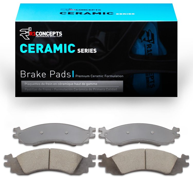 Ceramic Brake Pads, 2006-2012 Ford/Lincoln/Mercury/Mazda, Position: Front