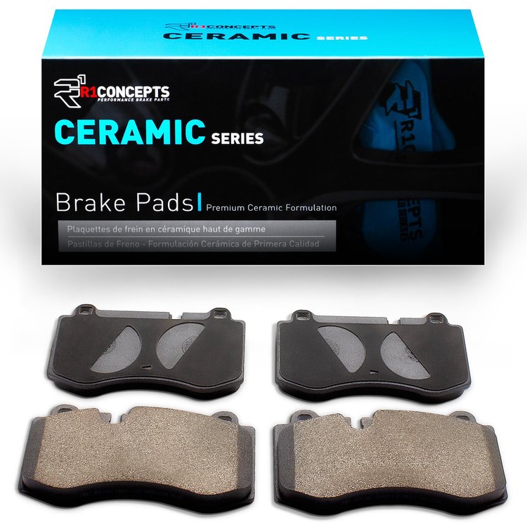 Ceramic Brake Pads, 2007-2014 Mercedes-Benz, Position: Front