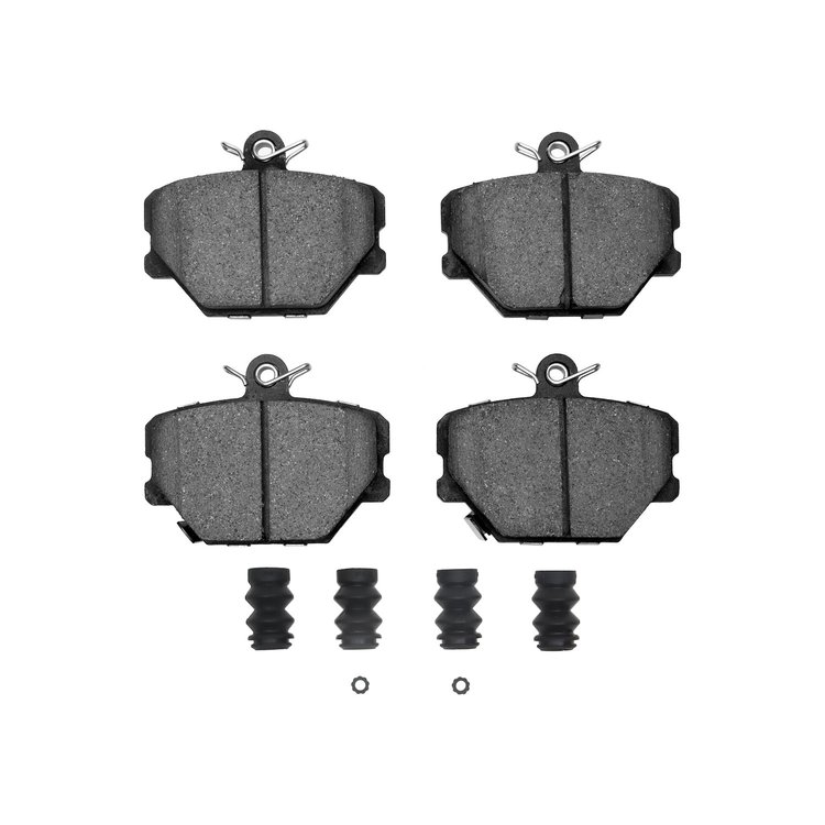Ceramic Brake Pads & Hardware Kit, 2005-2016 Smart, Position: Front