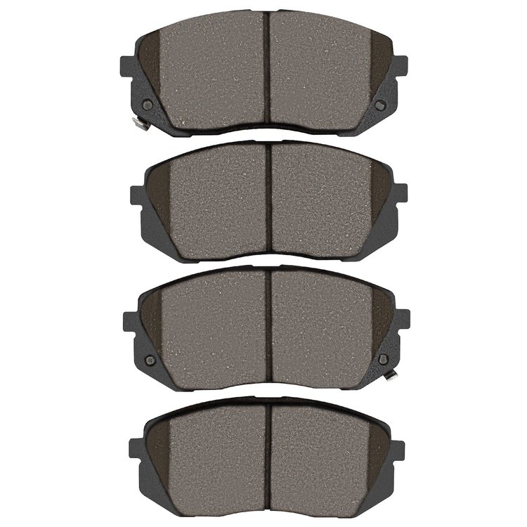 Ceramic Brake Pads, 2007-2017 Kia/Hyundai/Genesis, Position: Front