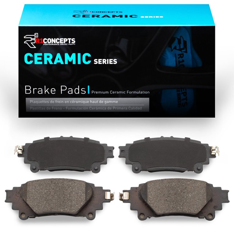 Ceramic Brake Pads, 2013-2020 Lexus/Toyota/Scion, Position: Rear
