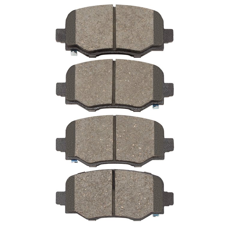 Ceramic Brake Pads, Fits Select Mopar, Position: Rear