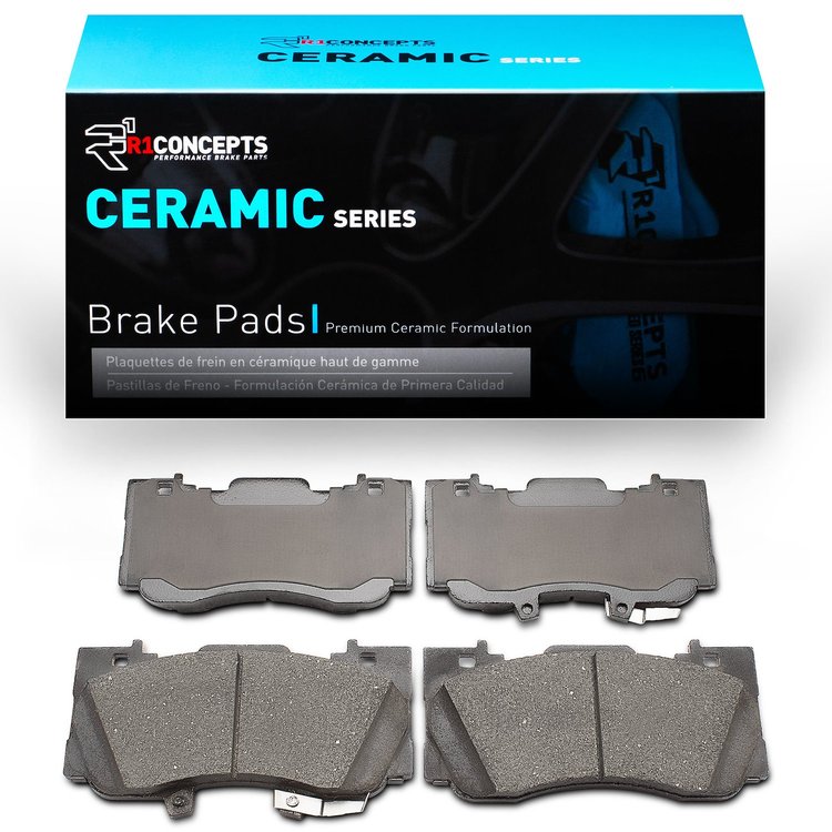 Ceramic Brake Pads, Fits Select Ford/Lincoln/Mercury/Mazda, Position: Front