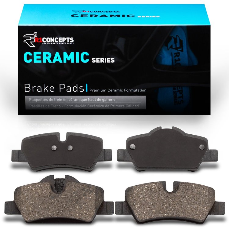 Ceramic Brake Pads, Fits Select Mini, Position: Rear