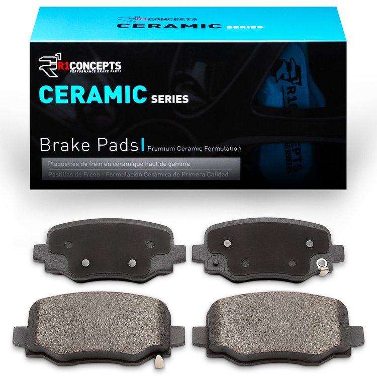 Ceramic Brake Pads, Fits Select Mopar, Position: Rear