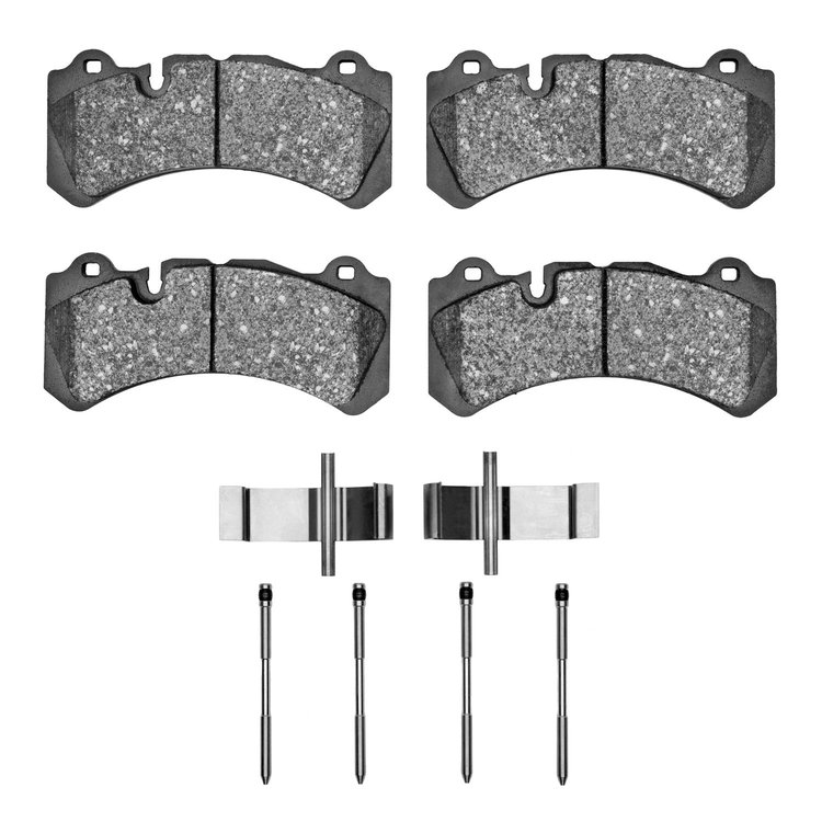 Ceramic Brake Pads & Hardware Kit, 2016-2017 Volvo, Position: Front