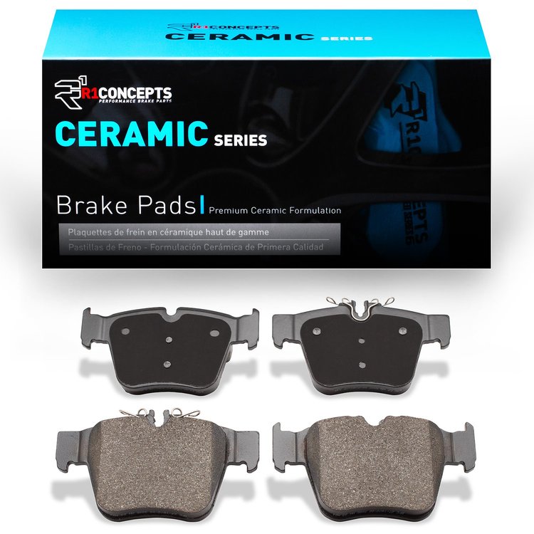 Ceramic Brake Pads, Fits Select Mercedes-Benz, Position: Rear & Front