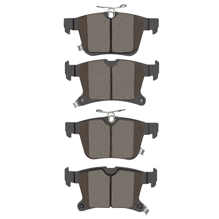 Ceramic Brake Pads, Fits Select Mopar, Position: Rear