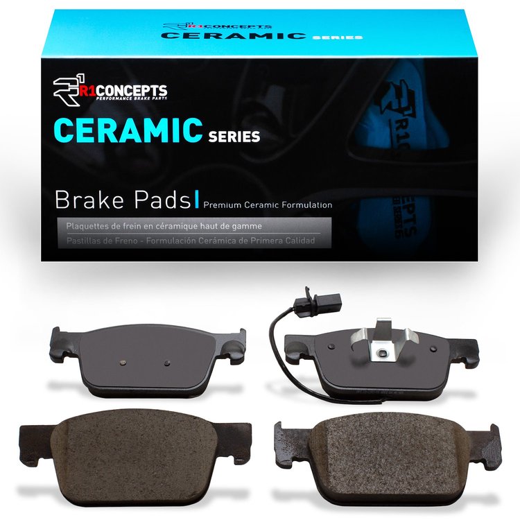 Ceramic Brake Pads, Fits Select Audi/Porsche/Volkswagen, Position: Front
