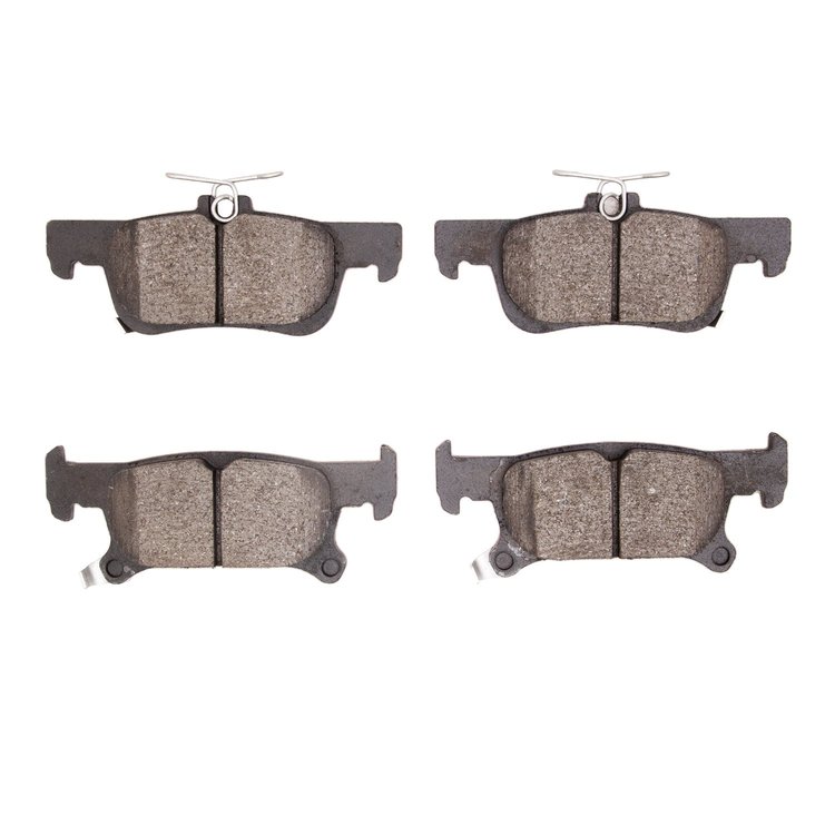 Ceramic Brake Pads, 2017-2018 GM, Position: Rear