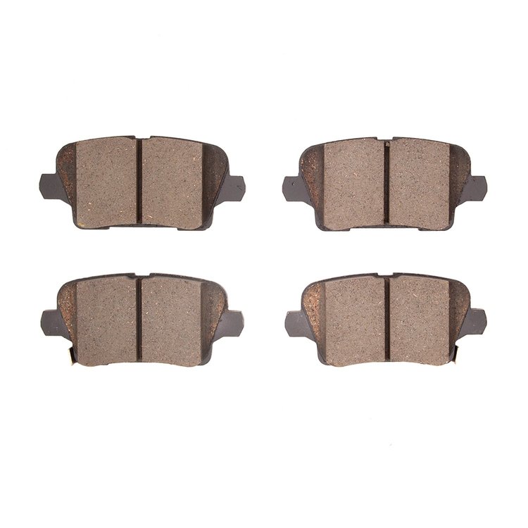 Ceramic Brake Pads, Fits Select GM, Position: Rear