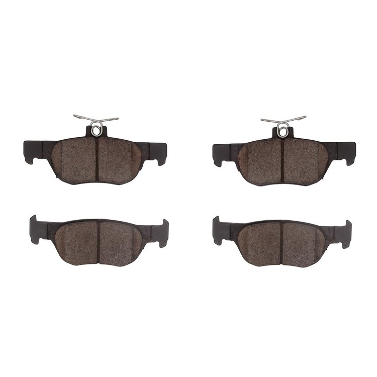 Ceramic Brake Pads, Fits Select Ford/Lincoln/Mercury/Mazda, Position: Rear
