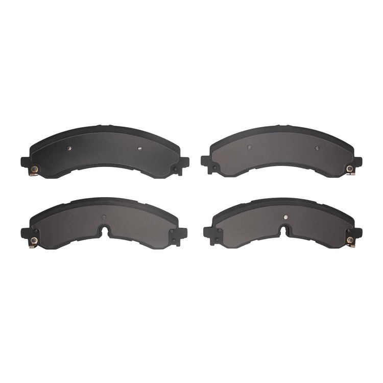 Ceramic Brake Pads & Hardware Kit, Fits Select GM, Position: Front & Rear