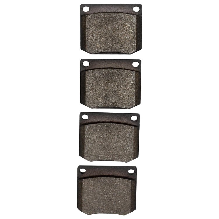 Semi-Metallic Brake Pads, 1960-1987 Fits Multiple Makes/Models, Position: Front