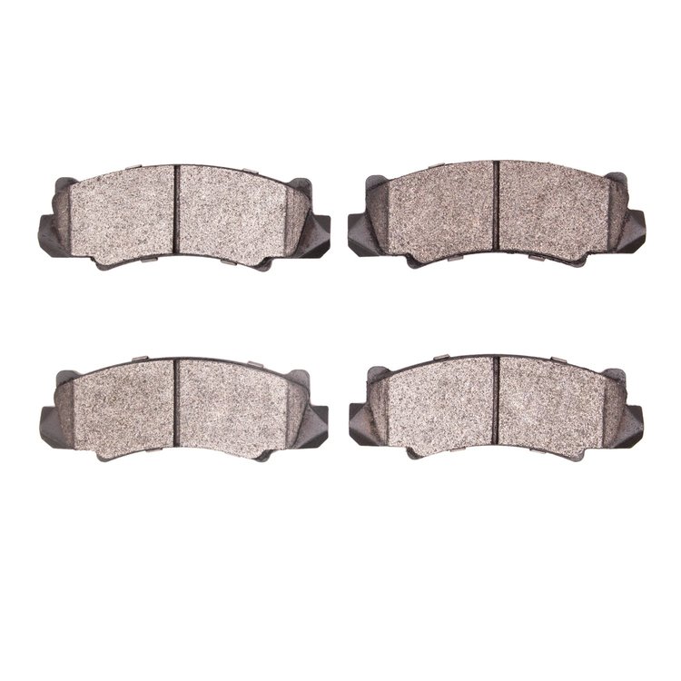 Semi-Metallic Brake Pads, 1971-1973 Ford/Lincoln/Mercury/Mazda, Position: Front