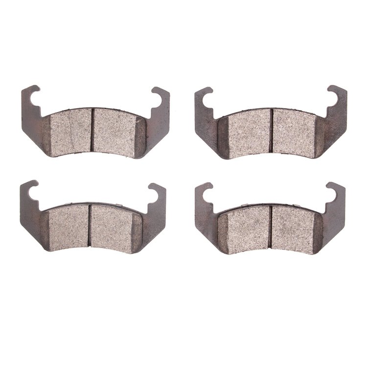 Semi-Metallic Brake Pads, 1971-1977 GM, Position: Front