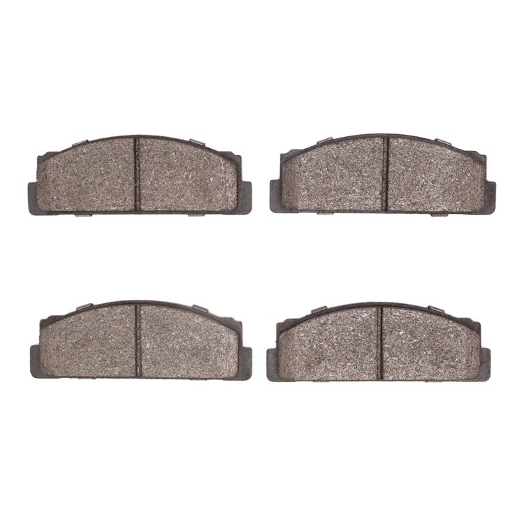 Semi-Metallic Brake Pads, 1966-1973 Mopar, Position: Front