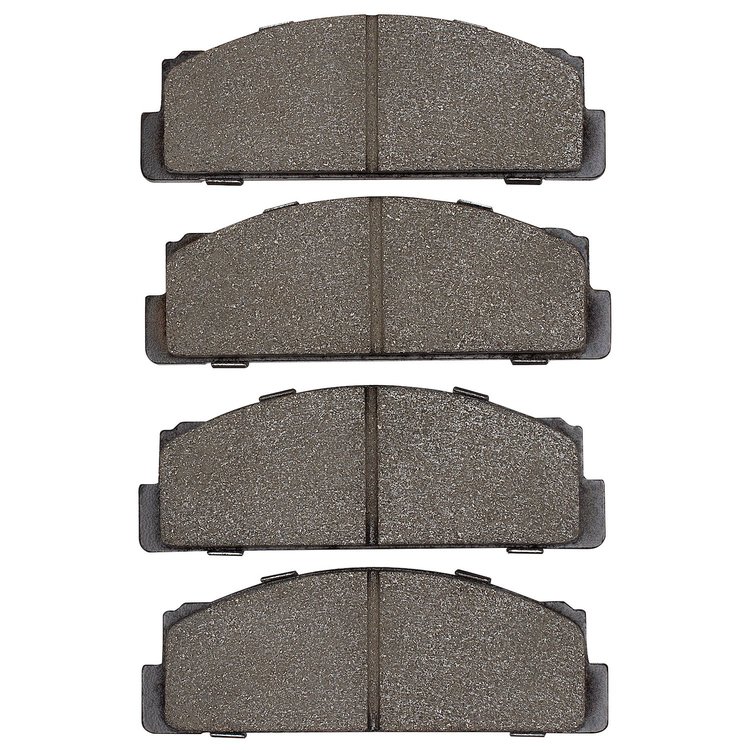 Semi-Metallic Brake Pads, 1966-1988 Fits Multiple Makes/Models, Position: Rear