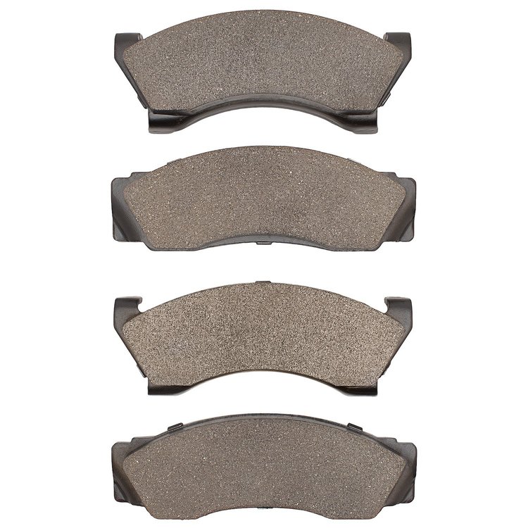 Semi-Metallic Brake Pads, 1975-1980 Ford/Lincoln/Mercury/Mazda, Position: Rear & Front