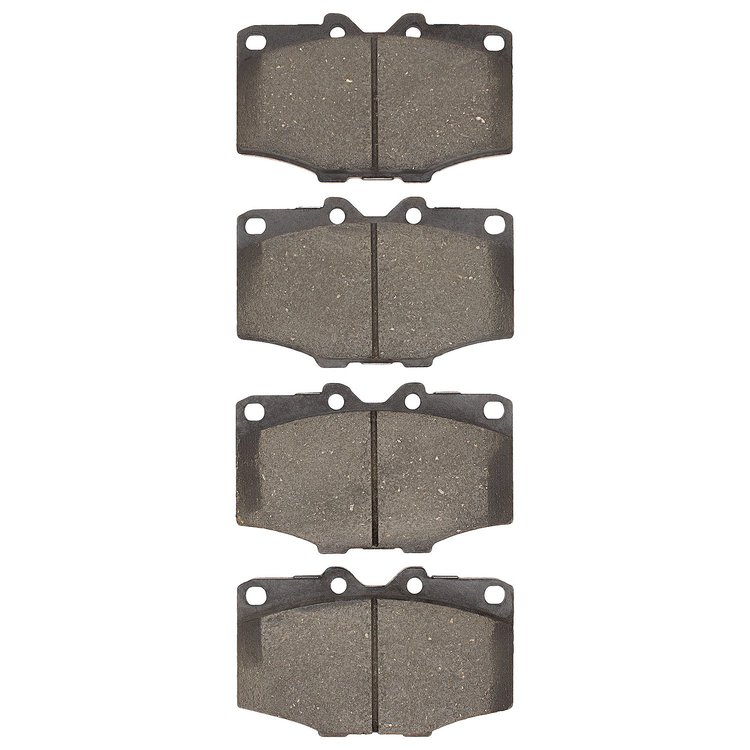 Semi-Metallic Brake Pads, 1976-1989 Lexus/Toyota/Scion, Position: Front
