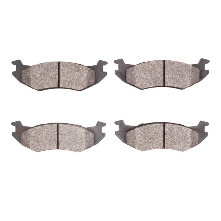Semi-Metallic Brake Pads, 1978-1982 Mopar, Position: Front