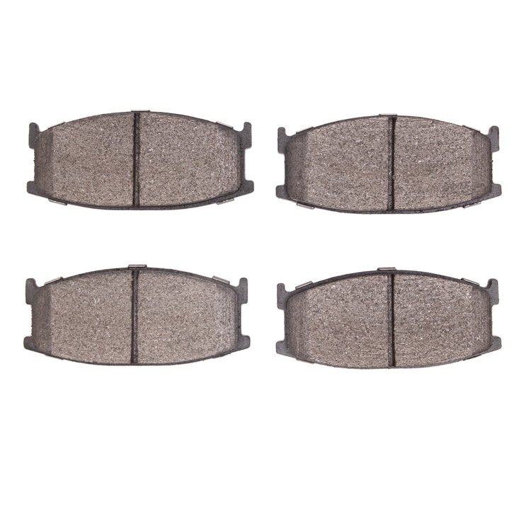 Semi-Metallic Brake Pads, 1979-1982 Ford/Lincoln/Mercury/Mazda, Position: Front