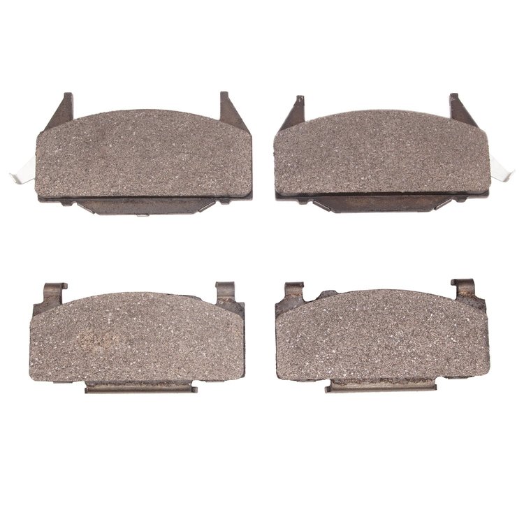 Semi-Metallic Brake Pads, 1980-1982 GM, Position: Front