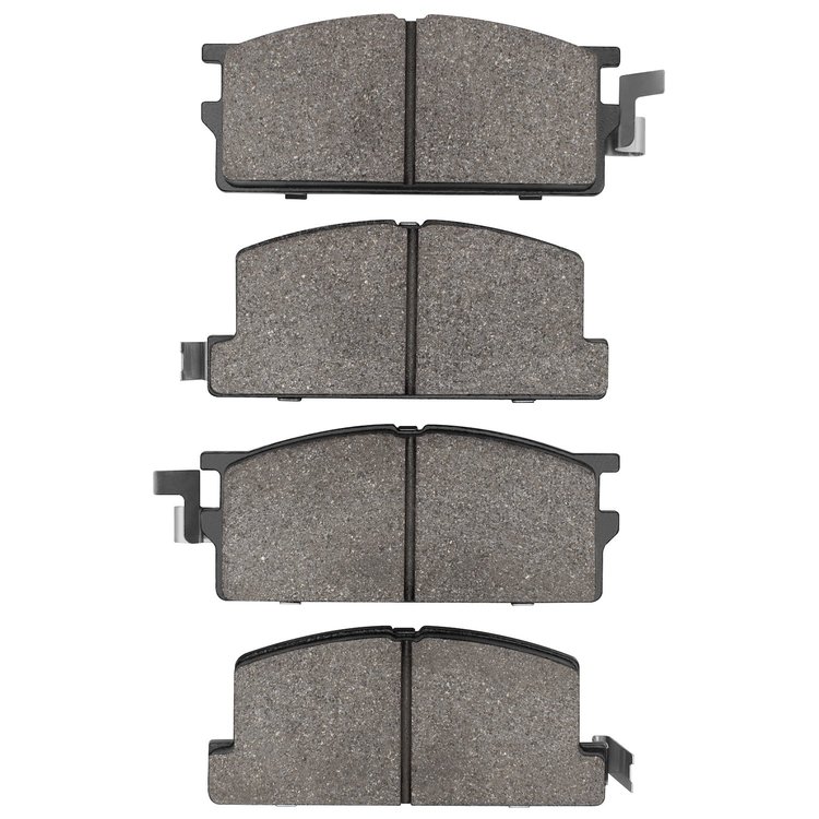 Semi-Metallic Brake Pads, 1981-1983 GM, Position: Front
