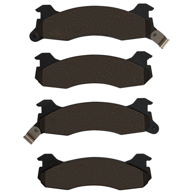 Semi-Metallic Brake Pads, 1982-1990 Ford/Lincoln/Mercury/Mazda, Position: Rear