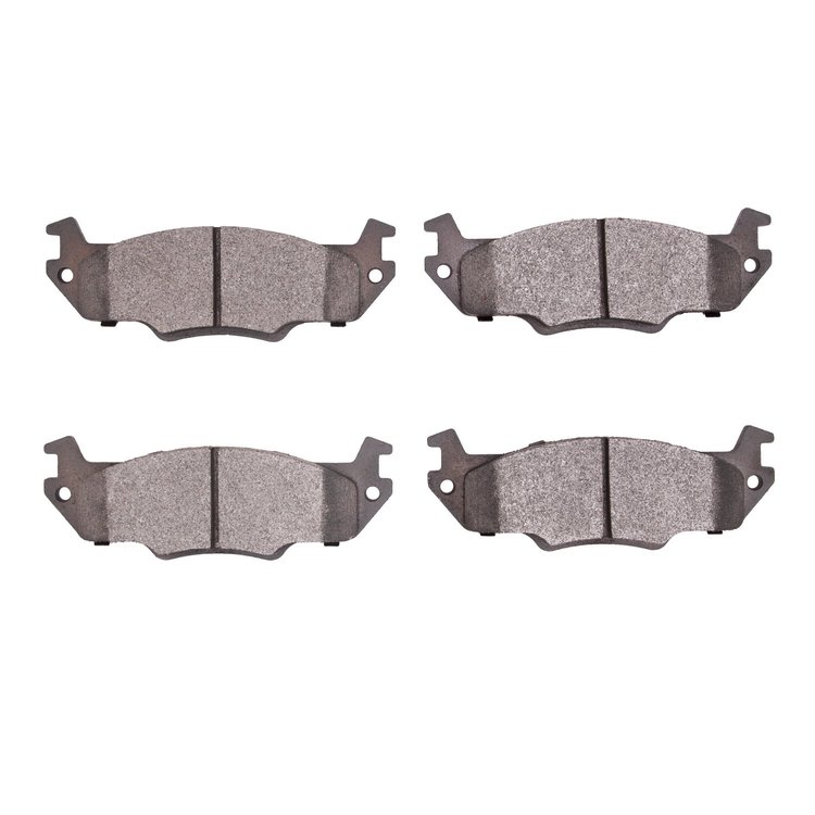 Semi-Metallic Brake Pads, 1981-1987 Renault, Position: Front