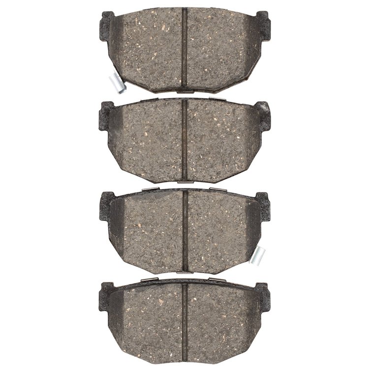Semi-Metallic Brake Pads, 1981-1998 Infiniti/Nissan, Position: Rear