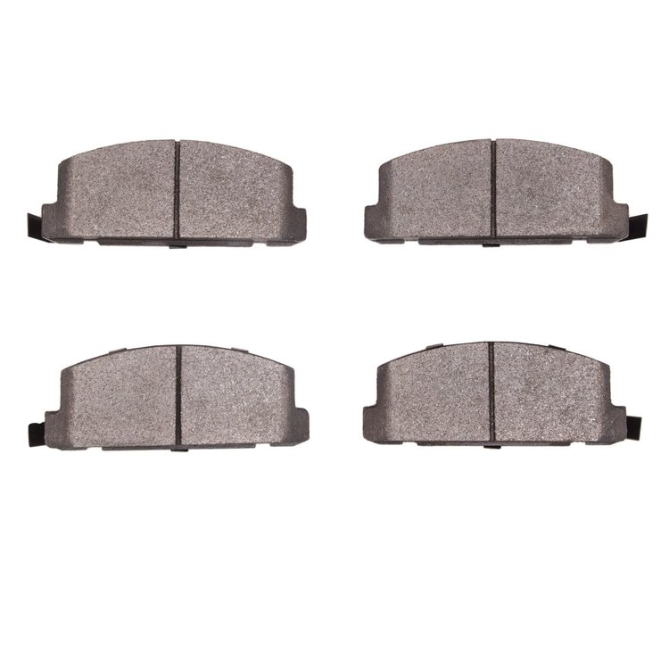 Semi-Metallic Brake Pads, 1984-1987 GM, Position: Front